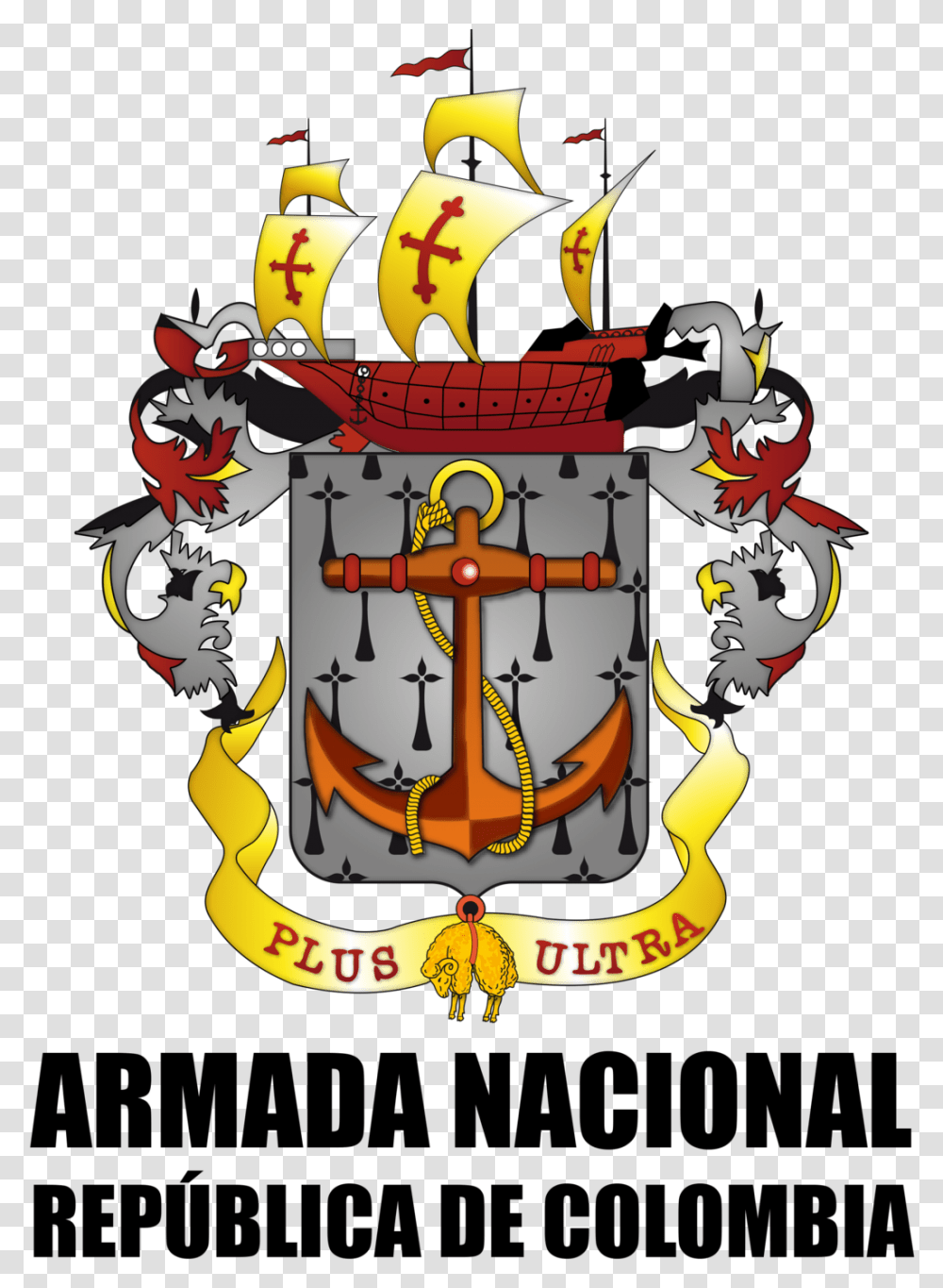 Colombian Navy, Emblem, Crowd, Poster Transparent Png