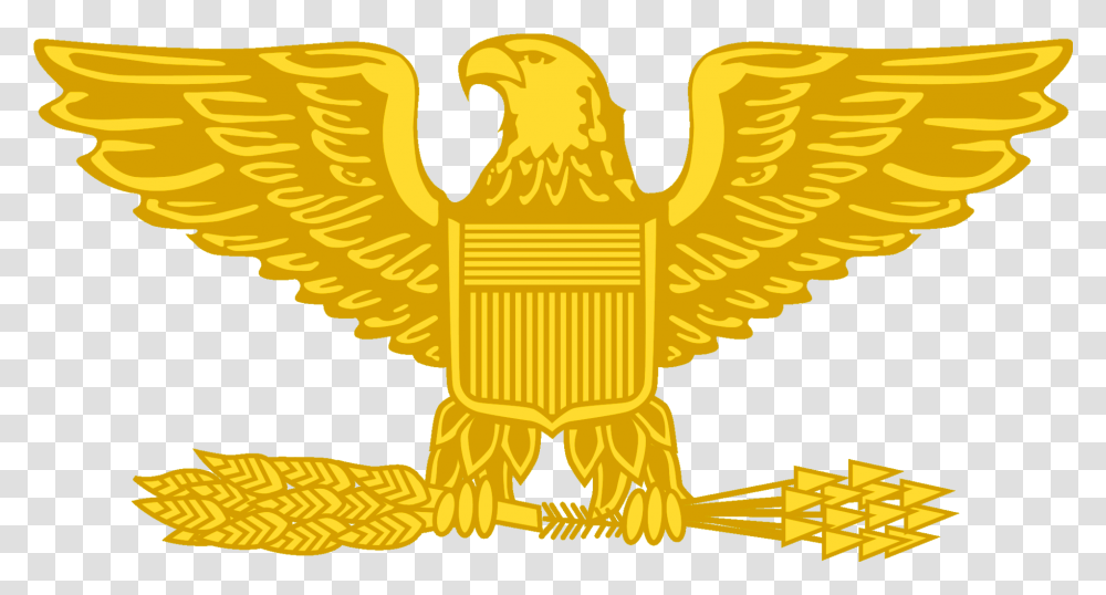 Colonel Gold Eagle Colonel Rank Insignia, Trophy, Angel, Art, Archangel Transparent Png
