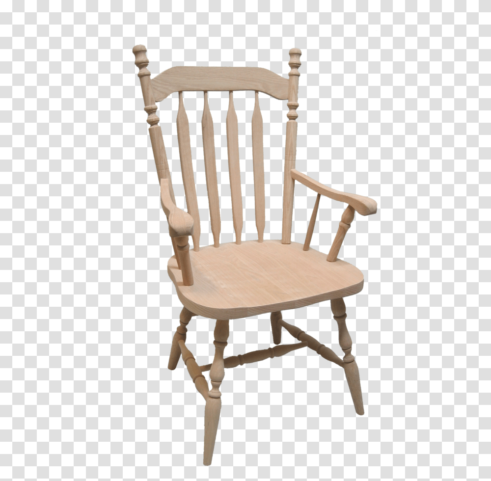 Colonial Bent Arrow Arm Chair Dining Chair, Furniture, Wood, Rocking Chair, Armchair Transparent Png