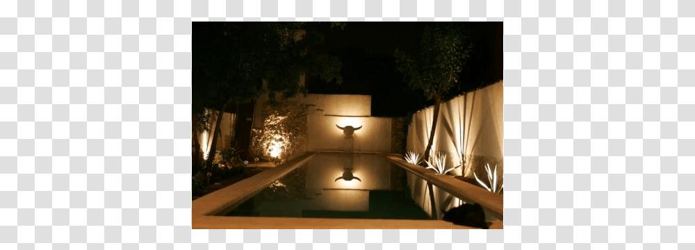 Colonial Casa In Merida With Stunning Lap Pool Landscape Lighting, Water, Swimming Pool, Terrace, Spa Transparent Png