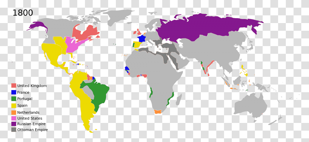 Colonial Empires In Colonisation, Plot, Map, Diagram, Atlas Transparent Png