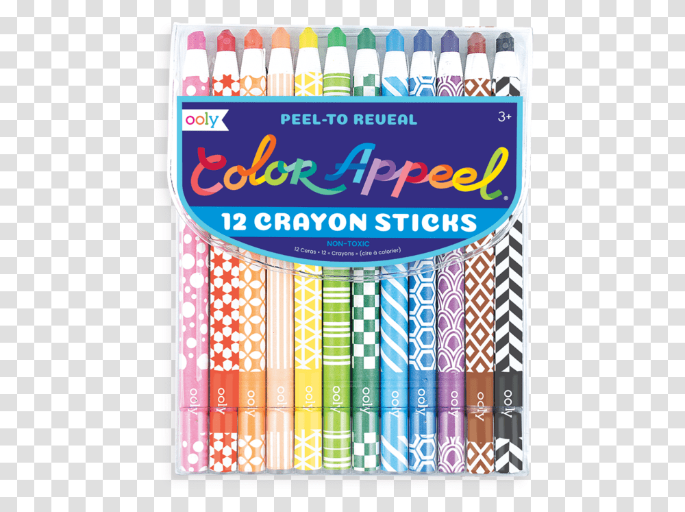 Color Appeel Crayons Color Crayon, Label, Text, Paper, Marker Transparent Png