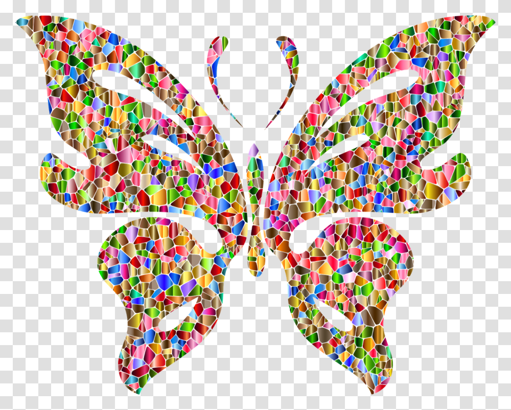Color Butterfly, Doodle, Drawing Transparent Png