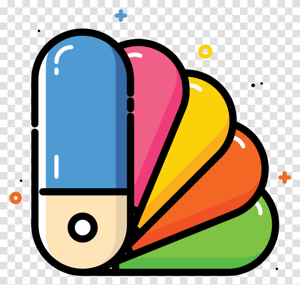 Color Catalog Icon Graphic Color Icon, Pill, Medication, Ball, Hot Air Balloon Transparent Png