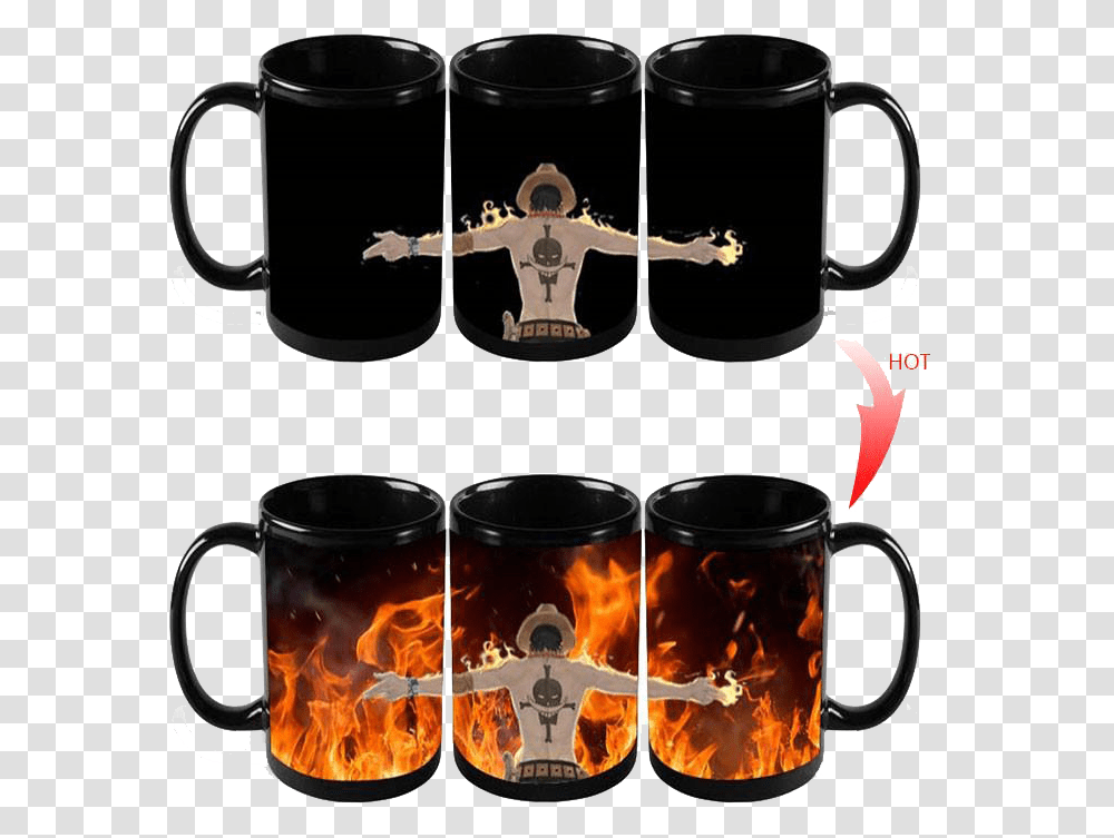 Color Changing Mug One Piece, Coffee Cup, Sunglasses, Accessories, Accessory Transparent Png