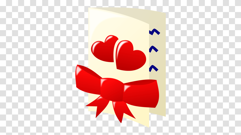 Color Clip Art Of Two Hearts And A Bow Valentines Card Public, Dynamite, Weapon, Weaponry, Label Transparent Png