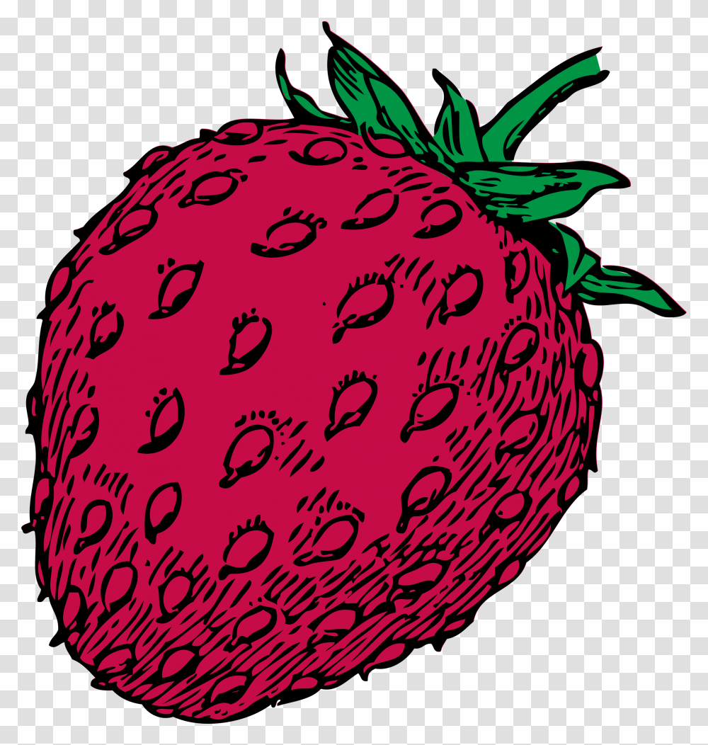 Color Clip Arts Strawberry Clip Art, Fruit, Plant, Food, Raspberry Transparent Png