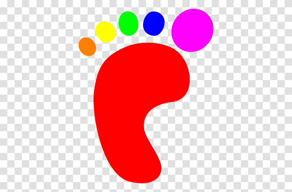 Color Clipart Foot, Footprint Transparent Png