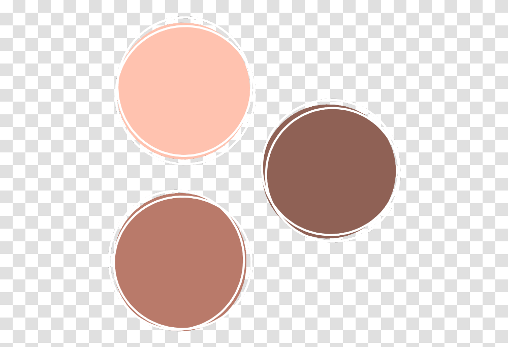 Color Colorpallete Brown Colors Circles Aesthetic Eye Shadow, Tabletop, Furniture, Coffee Cup, Stain Transparent Png