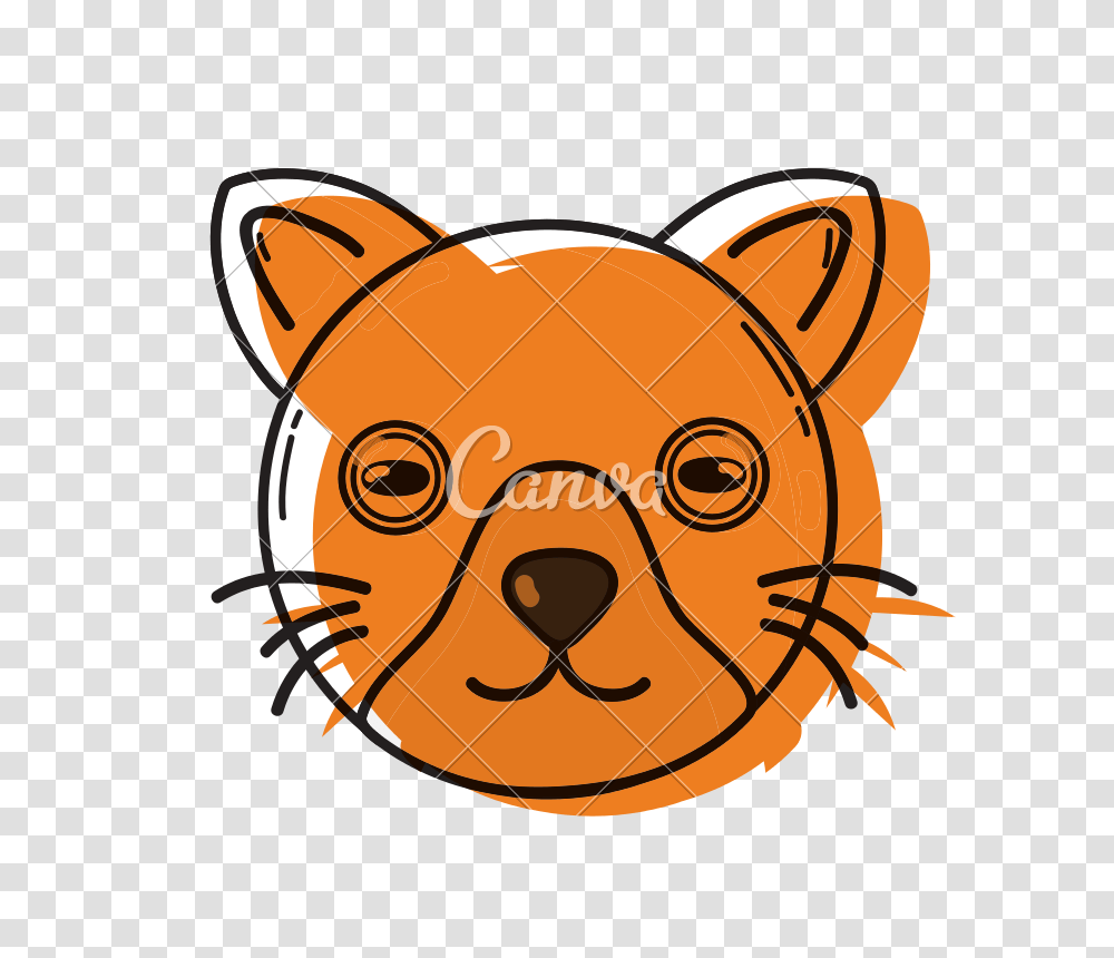 Color Cute Cat Head Pet Animal, Mammal, Canine, Dog, Chihuahua Transparent Png