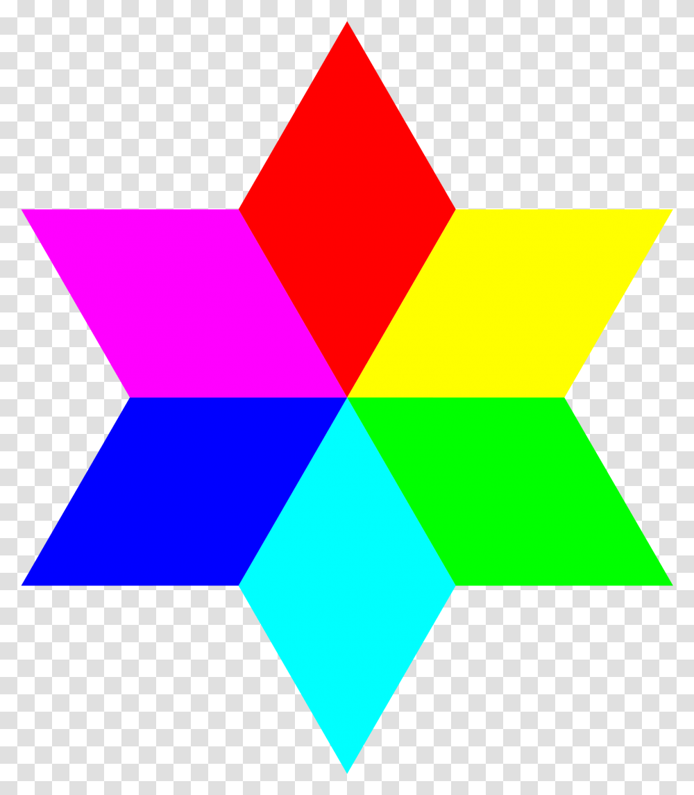 Color Diamond Hexagram Clip Arts, Star Symbol, Outdoors Transparent Png