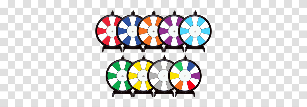 Color Dry Erase Prize Wheels Prize Wheel Depot, Darts, Game, Chandelier, Lamp Transparent Png