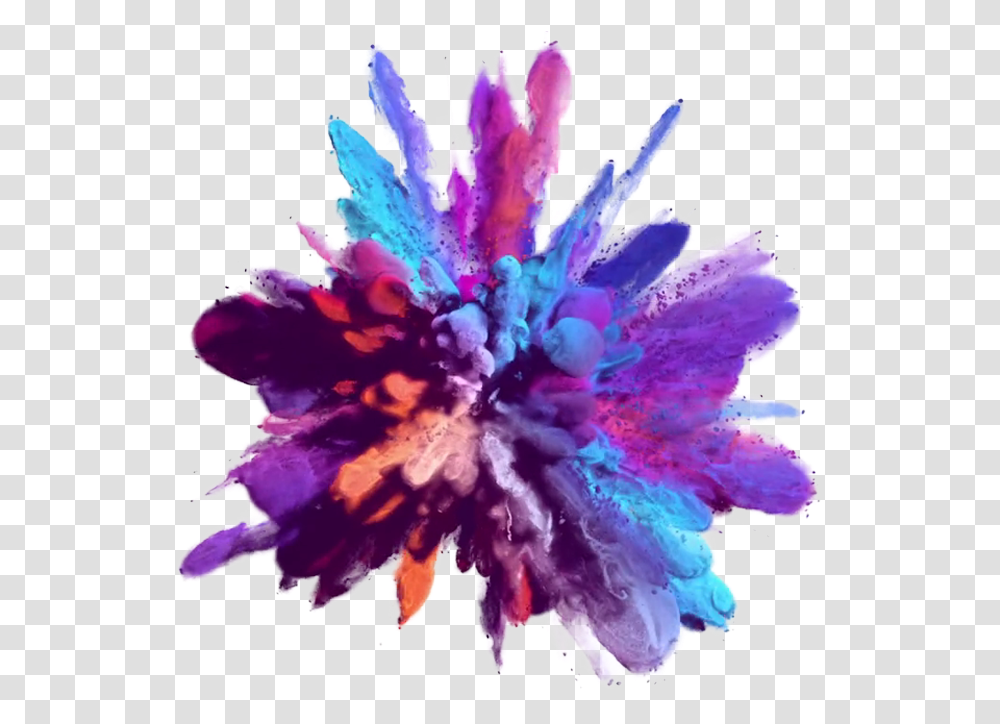 Color Dust Explosion, Purple, Dye Transparent Png