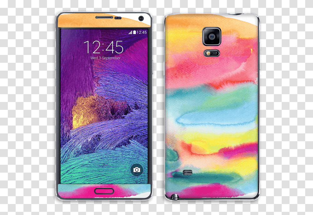 Color Explosion Skin Galaxy Note Samsung Galaxy Note 4 Price, Mobile Phone, Electronics, Cell Phone, Iphone Transparent Png