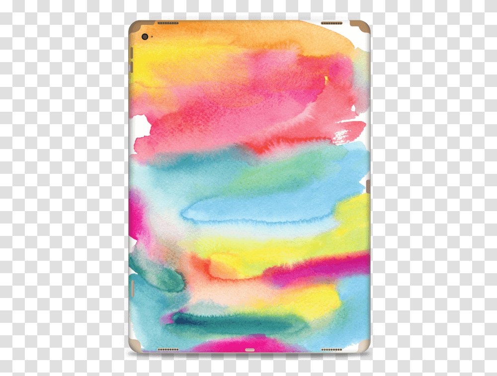 Color Explosion Skin Ipad Pro Watercolor Paint, Dye, Canvas, Modern Art Transparent Png