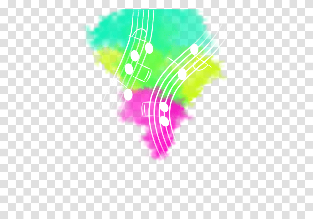 Color Explosion With Notes And Music Music Explosion Color, Plot, Floral Design Transparent Png