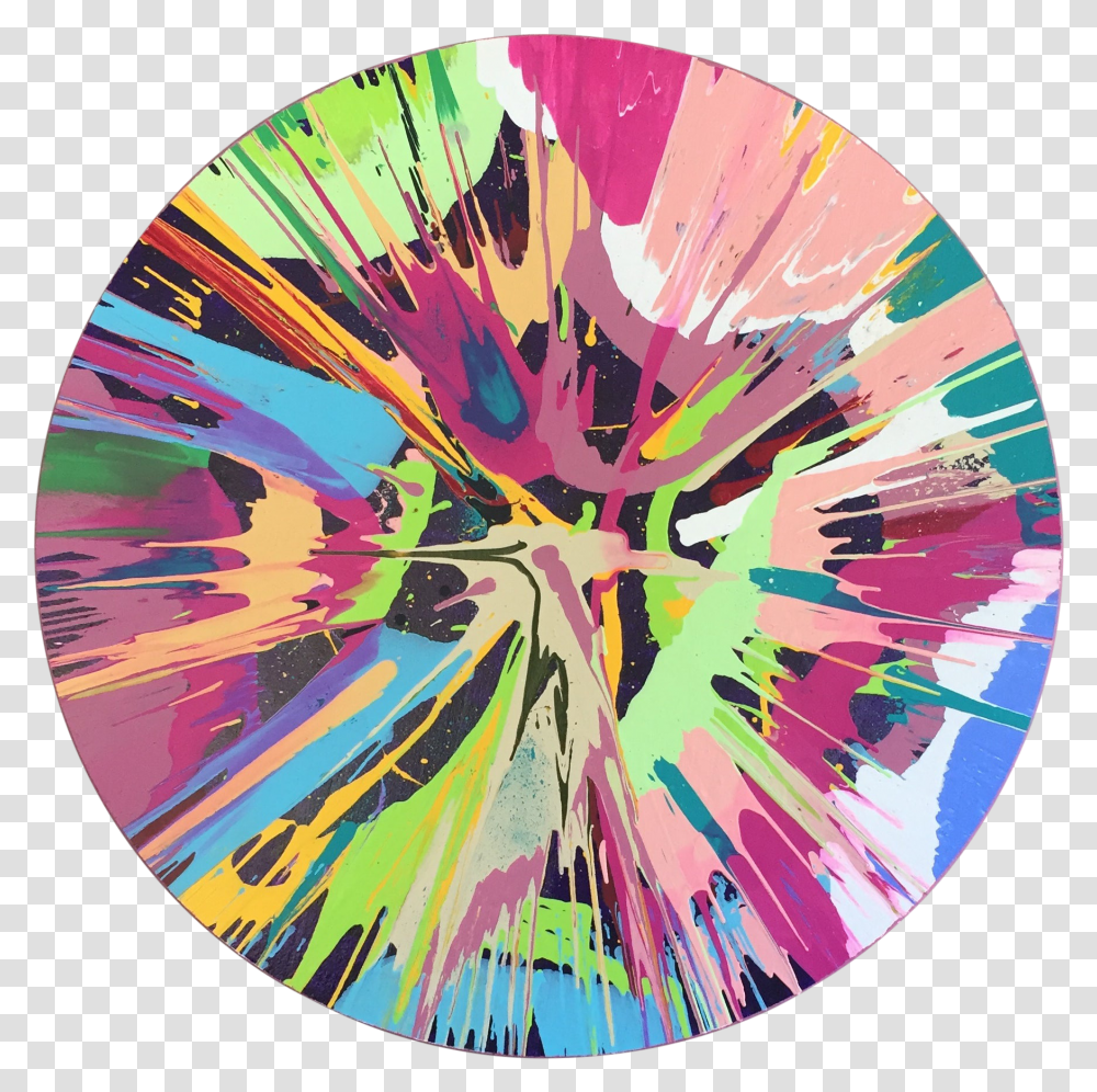 Color Field Circle Abstract Painting Circle Transparent Png