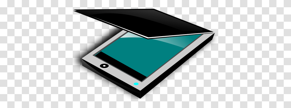 Color Flatbed Scanner Vector Clip Art, Computer, Electronics, Tablet Computer, Surface Computer Transparent Png