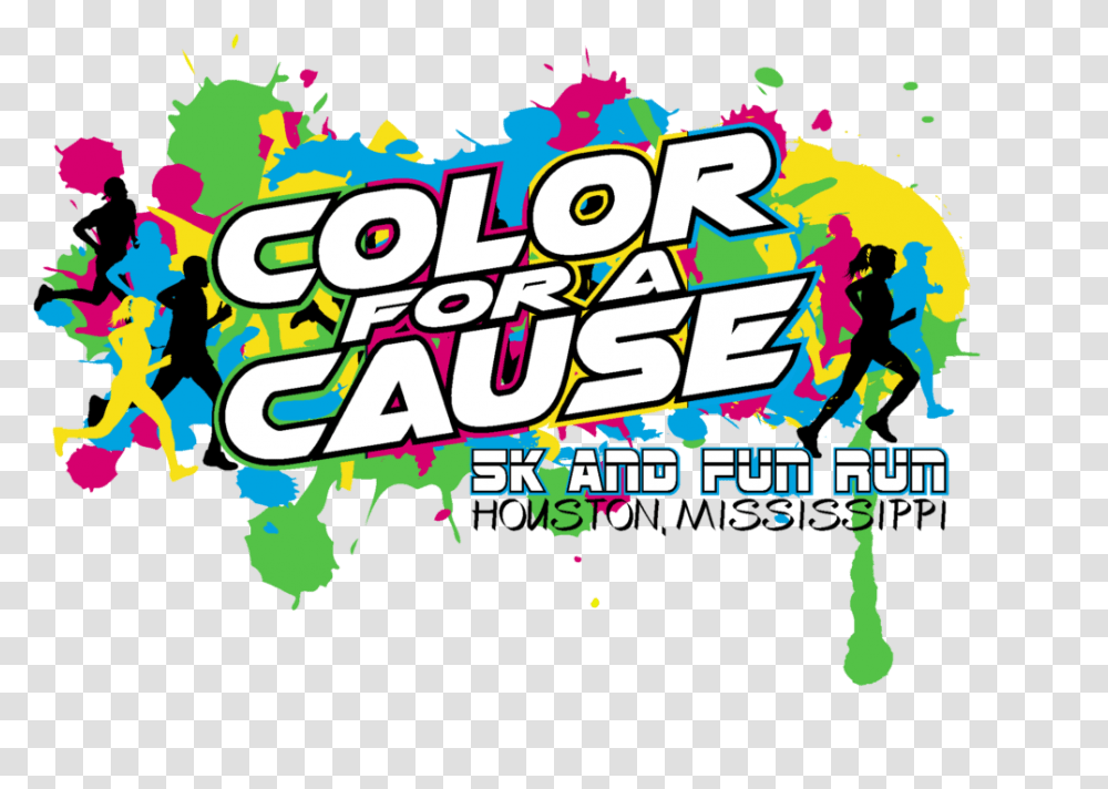 Color For A Cause And Fun Run, Person Transparent Png