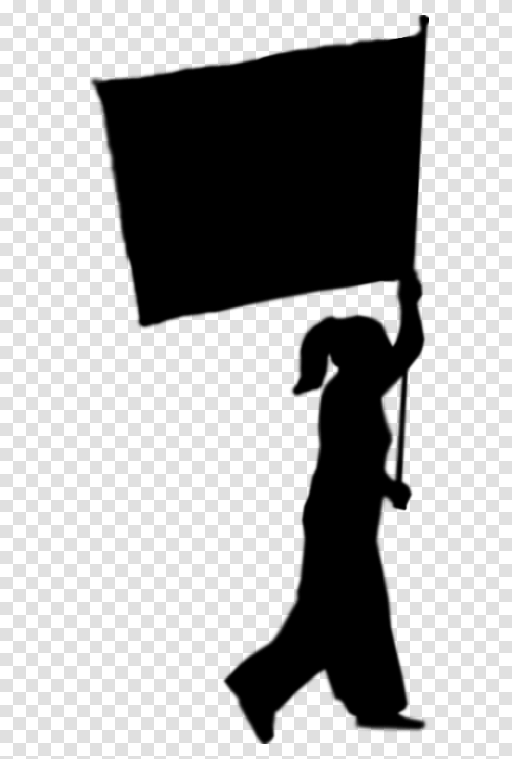 Color Guard Silhouette Interesting Things Color, Cross, Light, Stencil Transparent Png