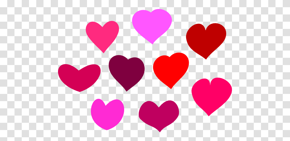Color Hearts Clip Art Imagenes De Corazones De Colores Transparent Png