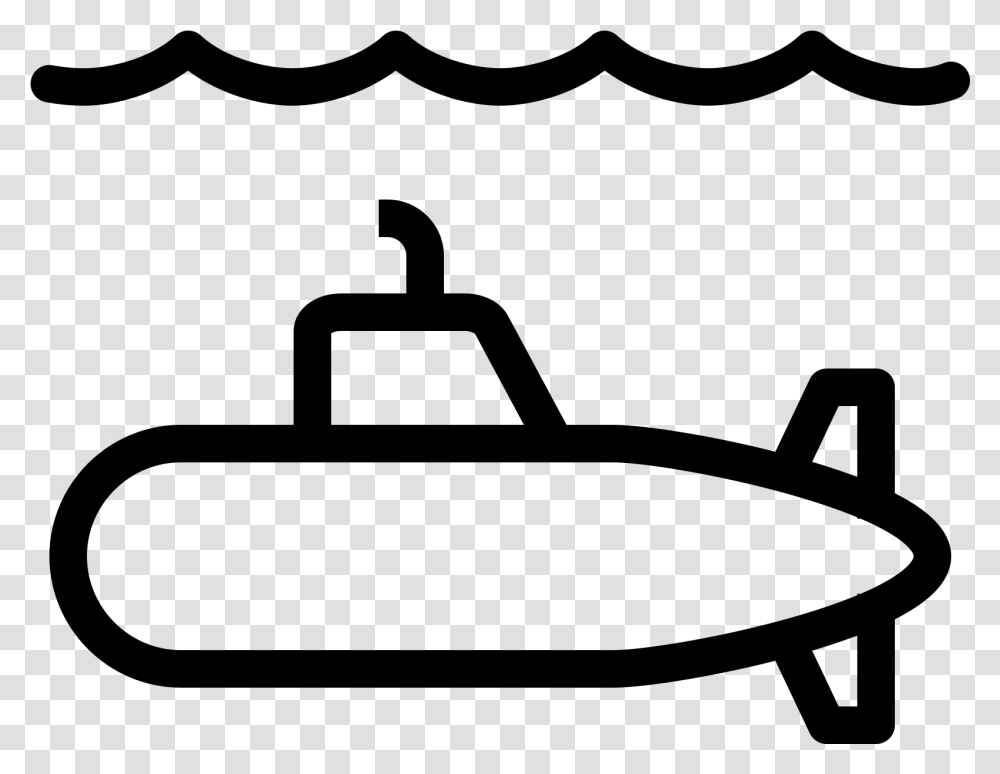 Color Icon Submarines Black And White, Gray, World Of Warcraft Transparent Png
