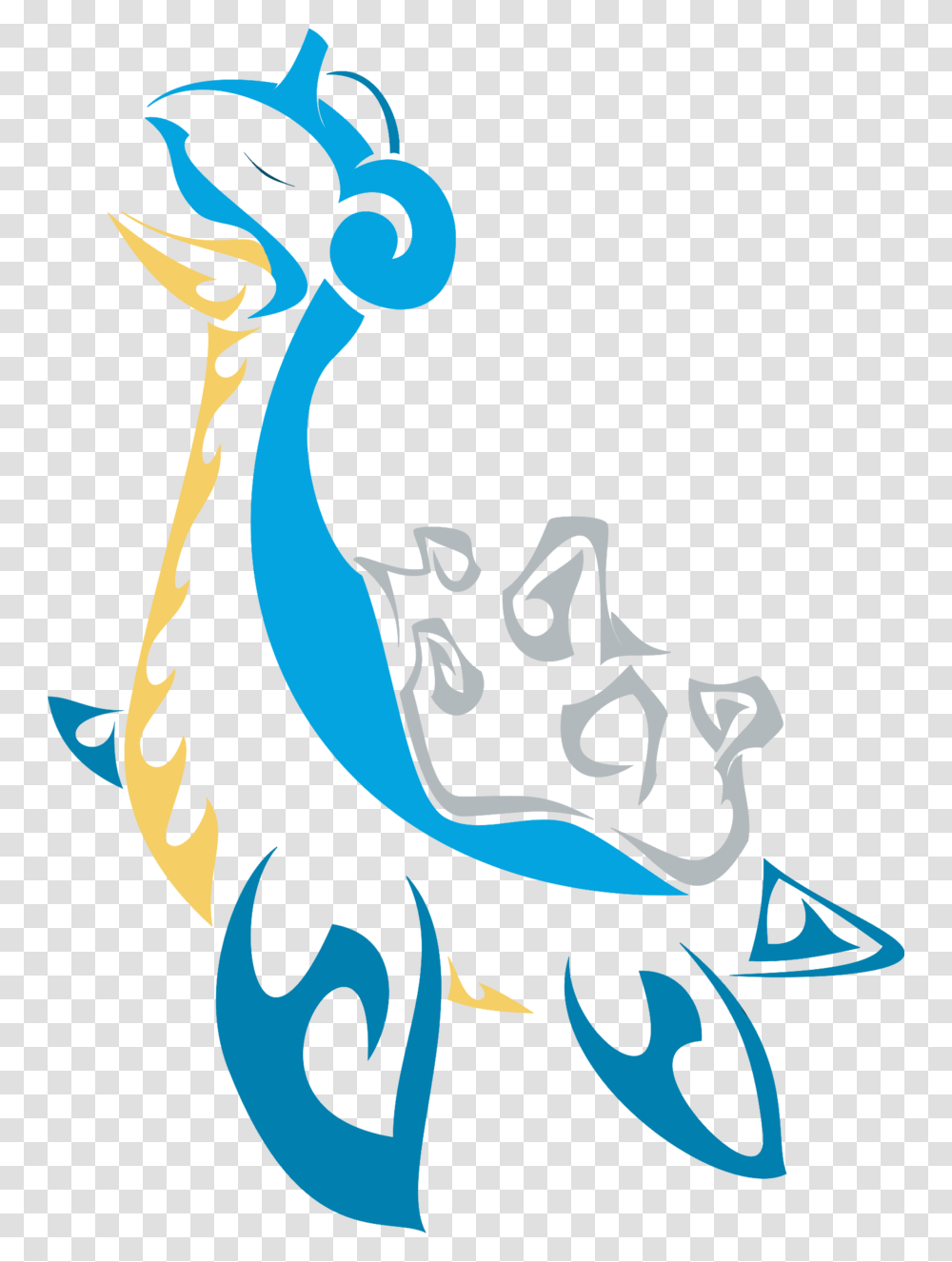 Color Lapras By Argentine123 D32y9l2 Lapras Tattoo, Animal, Kangaroo, Mammal, Wallaby Transparent Png