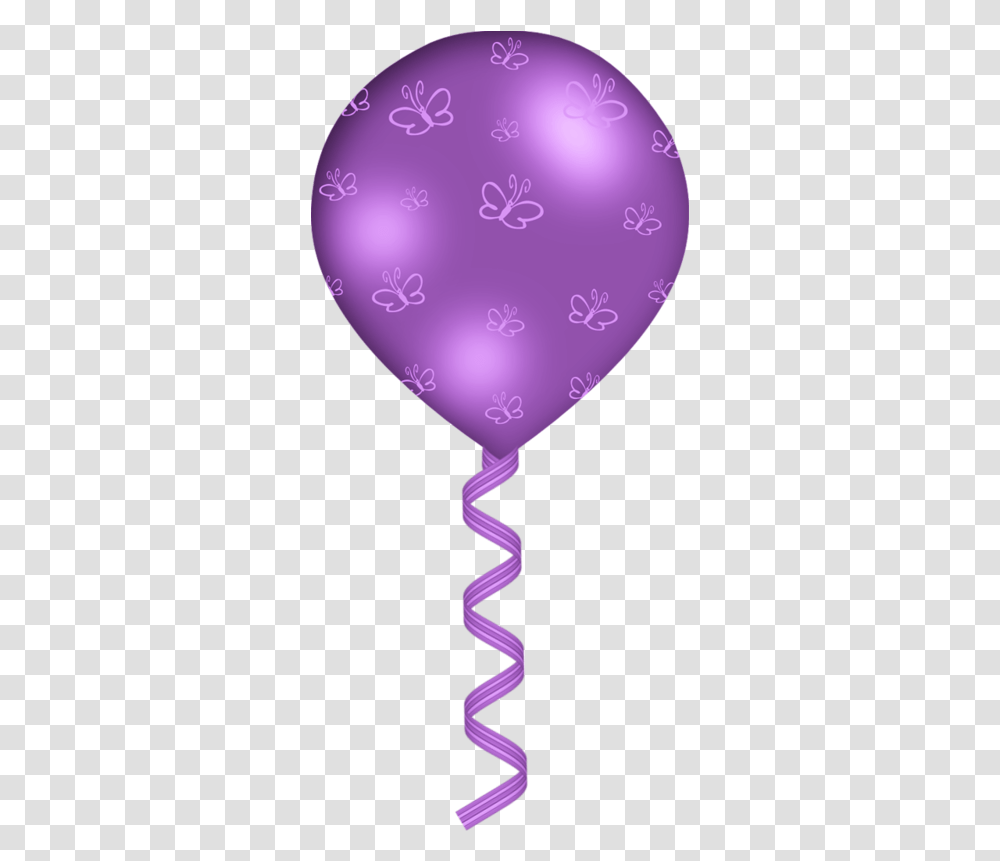 Color Lila Lavanda Ballonspngtube Globos De Purple Birthday Balloons Clipart Transparent Png