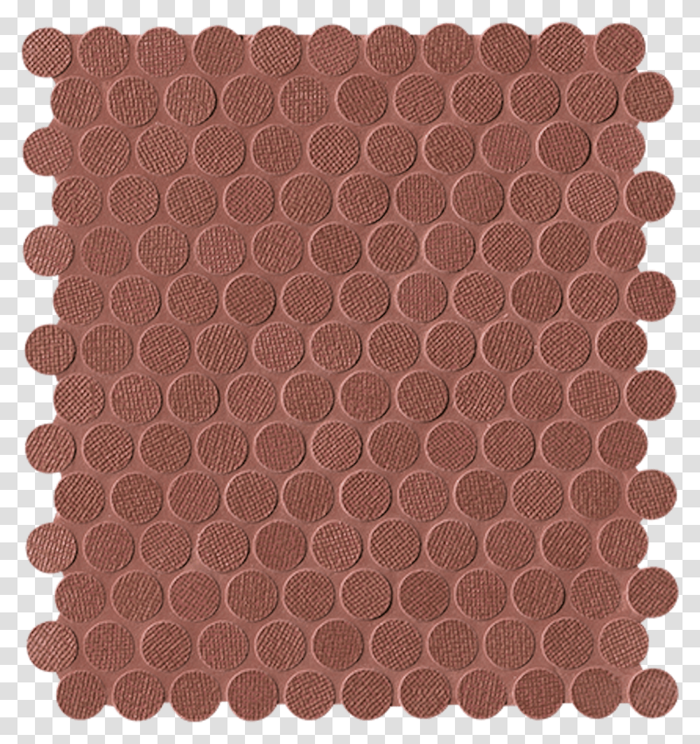 Color Line Copper Marsala Round Mosaico Fap Color Line Marsala, Rug, Honeycomb, Food, Texture Transparent Png