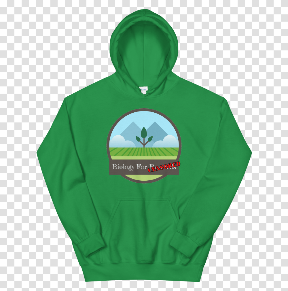 Color Logo Censored Mockup Front Flat Irish Green, Apparel, Sweatshirt, Sweater Transparent Png