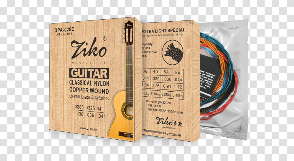 Color Nylon Guitar String Color Silly String Classical Box, Label, Leisure Activities, Musical Instrument Transparent Png