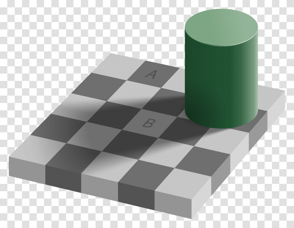 Color Optical Illusions, Chess, Game, Cylinder Transparent Png