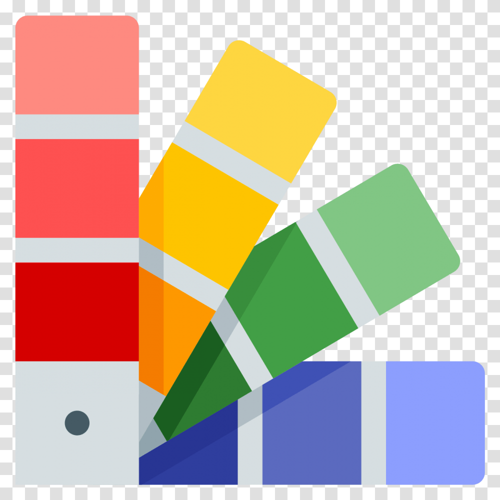 Color Palette Icon Color Palette Vector, Pencil, Pattern Transparent Png