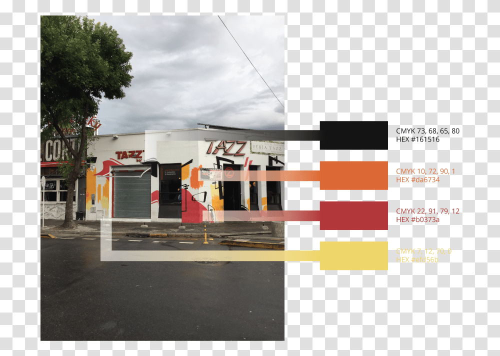 Color Palette Of Buenos Aires Architecture, Tarmac, Road, Machine, Advertisement Transparent Png