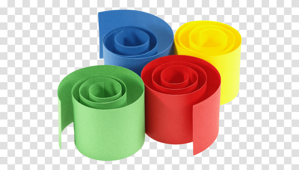 Color Paper Paper Colors, Plastic, Tape, Cylinder Transparent Png