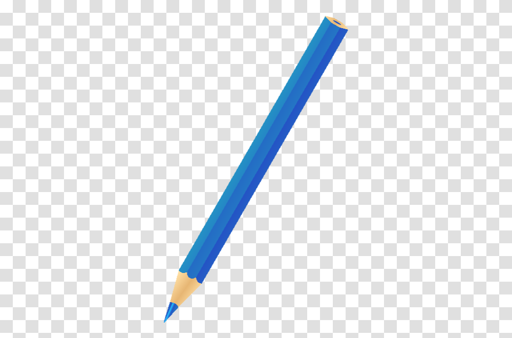 Color Pencil Blue Vector Icon, Brush, Tool Transparent Png