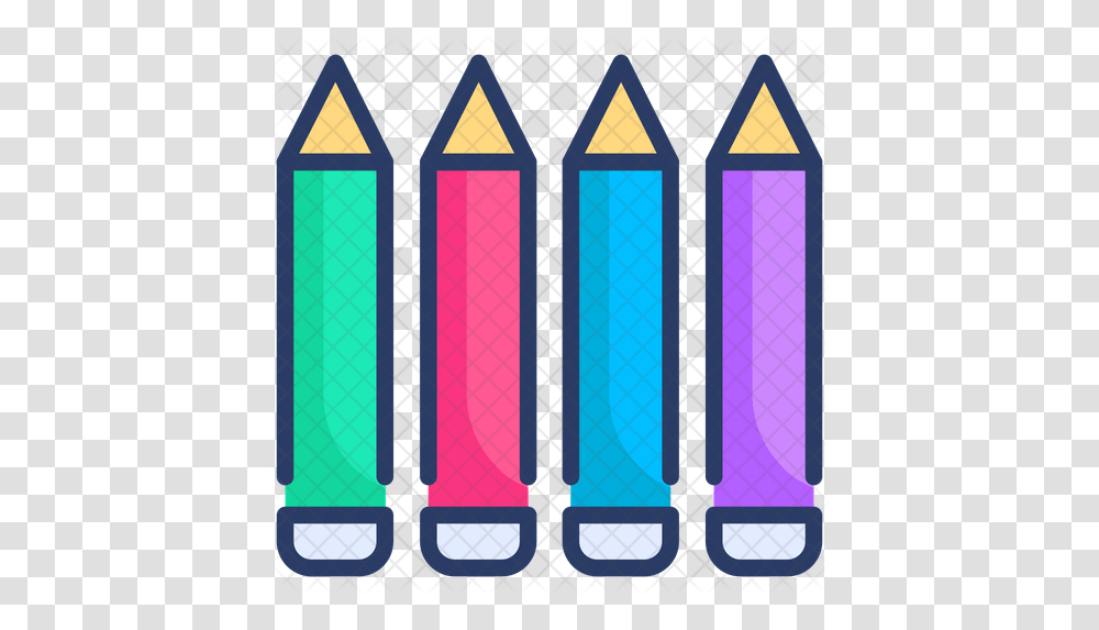 Color Pencil Icon Clip Art, Tie, Accessories, Accessory, Fence Transparent Png