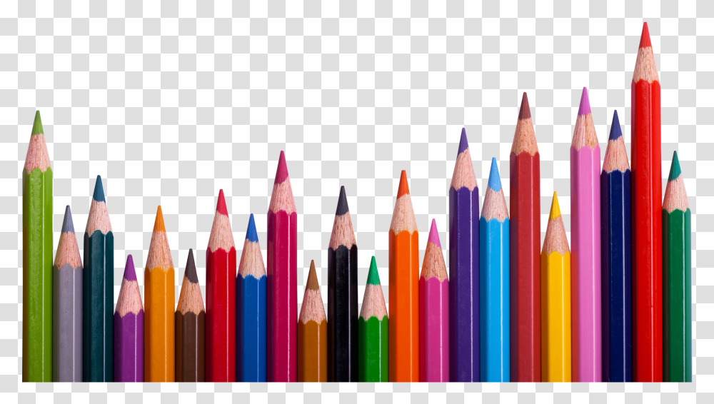 Color Pencil Image Background Colored Pencils Transparent Png