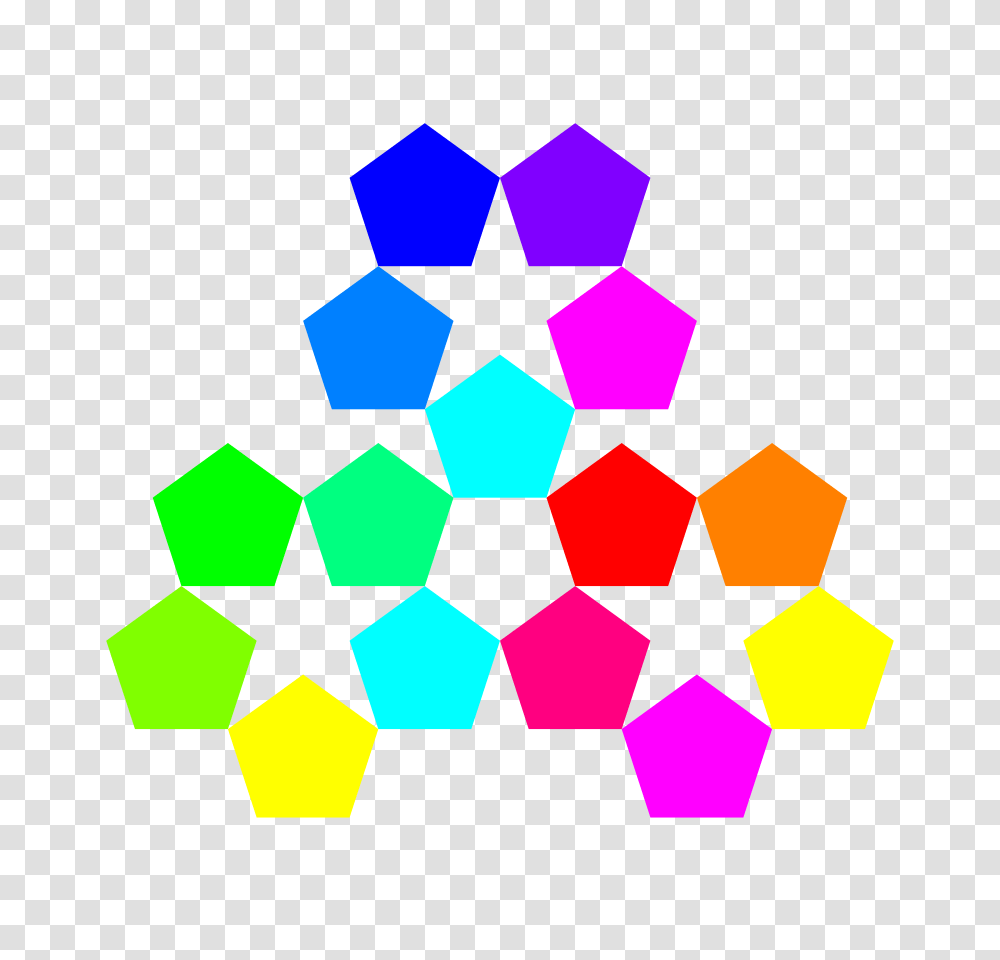 Color Pentagon Inspiration Clip Arts For Web, Pattern, Triangle, Diamond, Gemstone Transparent Png