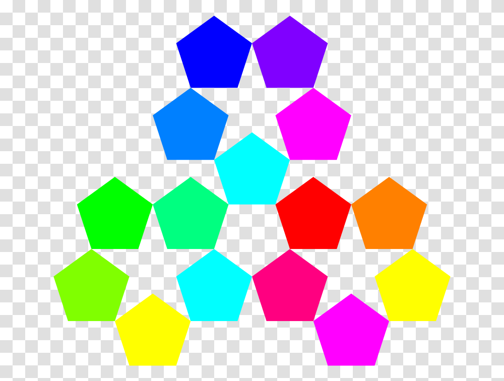 Color Pentagon Inspiration Svg Clip Arts Clip Art, Pattern, Triangle, Fractal, Ornament Transparent Png