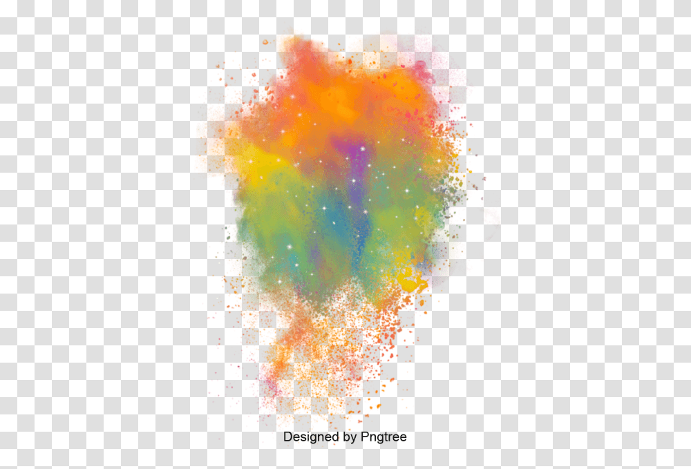 Color Powder Effect, Dye, Pattern Transparent Png