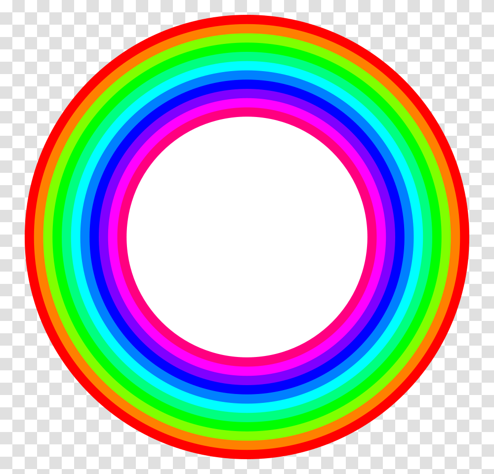 Color Rainbow Donut Clip Arts Download, Light, Tape, Frisbee, Toy Transparent Png