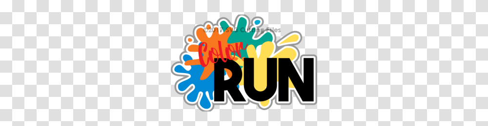 Color Run Clipart Clipart Station, Label, Word, Sticker Transparent Png