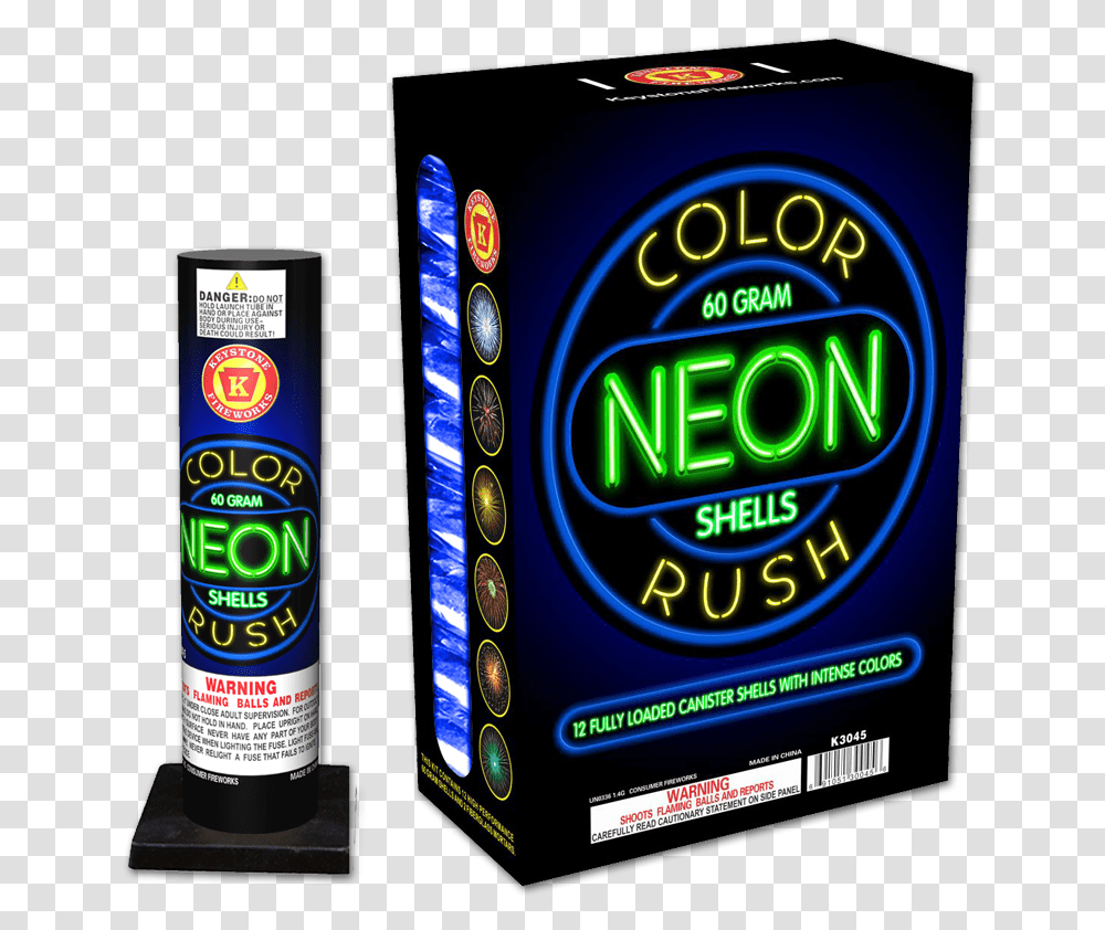 Color Rush Neon Shells Keystone Fireworks Pennsylvania, Advertisement, Beer, Poster, Mobile Phone Transparent Png