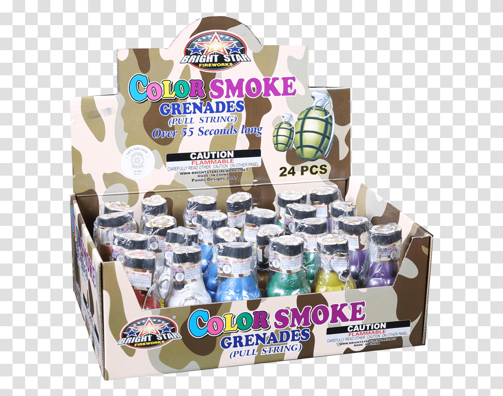 Color Smoke Grenades Confectionery, Paper, Flyer, Poster, Advertisement Transparent Png