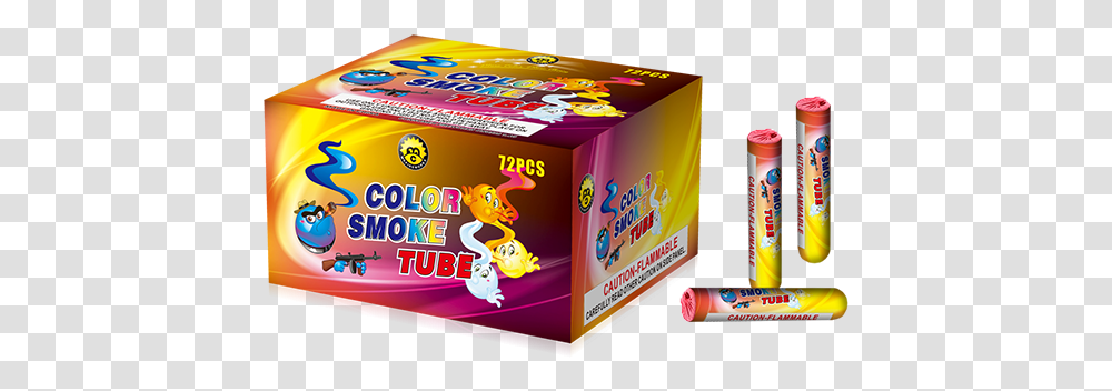 Color Smoke Tubes 72 Pc Graphic Design, Flyer, Box, Nature, Crowd Transparent Png