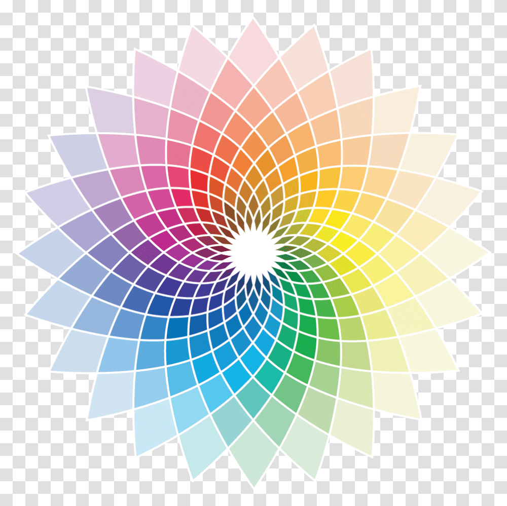 Color Spectrum Colour Spectrum, Pattern, Ornament, Fractal, Rug Transparent Png