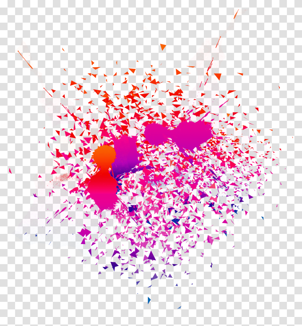 Color Splash Effect, Pattern, Ornament Transparent Png