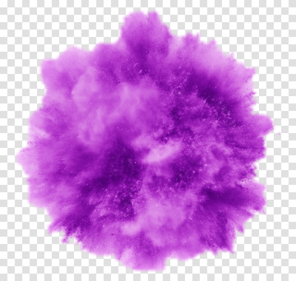 Color Splash Purple Colour Smoke, Fur Transparent Png