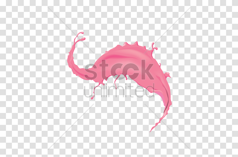 Color Splash Vector Image, Bow, Animal, Bird, Flamingo Transparent Png